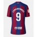 Billige Barcelona Robert Lewandowski #9 Hjemmebane Fodboldtrøjer Dame 2023-24 Kortærmet